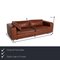 Machalke Valentino Brown Leather Sofa, Image 2