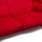 Rotes Maralunga Sofa von Cassina 3