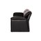 Black Leather Sofa by Hans Kaufeld for de Sede 11
