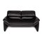 Black Leather Sofa by Hans Kaufeld for de Sede 8
