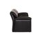 Black Leather Sofa by Hans Kaufeld for de Sede 9