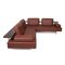 Dono Brown Leather Sofa by Rolf Benz 9