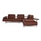 Dono Brown Leather Sofa by Rolf Benz 12