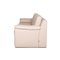 Flex Plus Cream Leather Sofa by Ewald Schillig 10