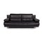 6500 Blue Leather Leather Sofa by Rolf Benz 1