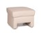 Flex Plus Cream Leather Stool by Ewald Schillig, Image 1