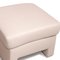 Flex Plus Cream Leather Stool by Ewald Schillig 3