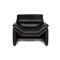 Black Leather Armchair by Hans Kaufeld for de Sede 7