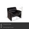 Black Leather Armchair by Hans Kaufeld for de Sede 2