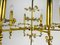 Geometric Crystal Glass Chandelier from Palwa, Germany, 1960s 7