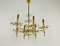 Geometric Crystal Glass Chandelier from Palwa, Germany, 1960s, Image 2