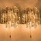 Ice Glass Wall Sconces by J.t. Kalmar from Kalmar, Austria, 1970s 9