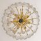 Palazzo Light Fixtures in Gilt Brass and Glass by J. T. Kalmar, 1970s, Set of 7, Image 14