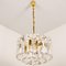 Palazzo Light Fixtures in Gilt Brass and Glass by J. T. Kalmar, 1970s, Set of 7, Image 3