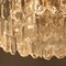Palazzo Light Fixtures in Gilt Brass and Glass by J. T. Kalmar, 1970s, Set of 7, Image 9