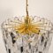 Palazzo Light Fixtures in Gilt Brass and Glass by J. T. Kalmar, 1970s, Set of 7, Image 13