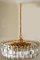 Large Palazzo Chandelier in Gilt Brass and Glass from Kalmar, Austria, 1970s, Image 19