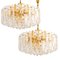Large Palazzo Chandelier in Gilt Brass and Glass from Kalmar, Austria, 1970s, Image 17