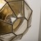 Clear Glass Wall Light from Limburg, 1960s, Image 5