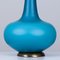 Table Lamp from Holmegaard with New Silk Custom Made Lampshade by René Houben, 1960s 5