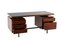 Desk in Mahogany and Lacquered Metal by Pierre Guariche, 1960s 6