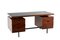 Desk in Mahogany and Lacquered Metal by Pierre Guariche, 1960s, Image 1