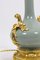 Lampade Napoleone III in porcellana celadon e bronzo dorato, set di 2, Immagine 4