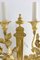 Louis XVI Style Wall Sconces In Gilt Bronze, 20th-Century, Set of 2 5