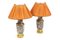 Lamps in Canton Porcelain, 1880s, Set of 2 1