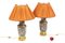 Lamps in Canton Porcelain, 1880s, Set of 2, Image 10