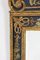 Regency Style Mirror in Gilt Wood and Blue Lacquer, 1980s, Image 8