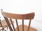 Teak Spindle Back Chairs by Yngve Ekstrom for Nesto, 1950s, Set of 4 6