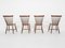 Teak Spindle Back Chairs by Yngve Ekstrom for Nesto, 1950s, Set of 4, Image 5