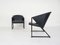 Black Metal and Leather Lounge Chairs by Jouko Jarvisalo for Inno, Finland, 1980s, Set of 2 2