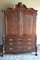 Antique Pine Biedermeier Cabinet 1