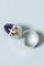 Silver and Amethyst Ring from Bengt Hallberg 1