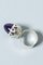 Silver and Amethyst Ring from Bengt Hallberg, Image 1