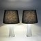 White Glass RD1566 Table Lamps by Carl Fagerlund for Orrefors, Sweden, 1960s, Set of 2, Image 6