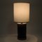 Swedish Table Lamp in Brown Glazed Ceramics by Carl Harry Stålhane, 1960s 2
