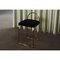 Black Leather Minimalist Dining Chair, Image 19
