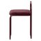 Black Leather Minimalist Dining Chair 8