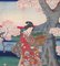 Utokawa Toyokuni II - Triptyque Sous les Cerisiers en Fleurs - 3