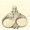 Candeleros de Normandía, Tinta original, finales del siglo XIX, Imagen 1