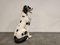 Bemalter Dalmatiner Vintage Hund aus Keramik, 1970er 2
