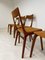 Mid-Century Teak and Leather Boomerang Chairs by Alfred Christiansen, Set of 6 17