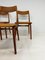 Mid-Century Teak and Leather Boomerang Chairs by Alfred Christiansen, Set of 6, Image 5