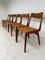 Mid-Century Teak and Leather Boomerang Chairs by Alfred Christiansen, Set of 6 10