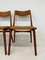 Mid-Century Teak and Leather Boomerang Chairs by Alfred Christiansen, Set of 6, Image 13