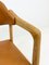 Silla de escritorio Mid-Century de cuero de roble de Yngve Ekström para Gemla Furniture, Sweden, 1956, Imagen 10