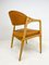 Mid-Century Oak-Leather Desk Chair by Yngve Ekström for Gemla Furniture, Sweden, 1956, Image 14